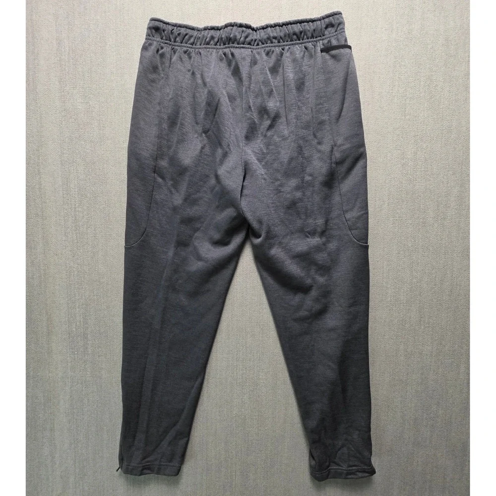 Russell Athletic Joggers Men Large Gray Heathered Tapered Sweatpants